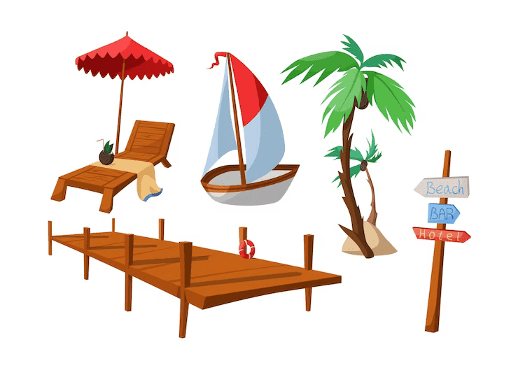 Wooden Beach Chairs