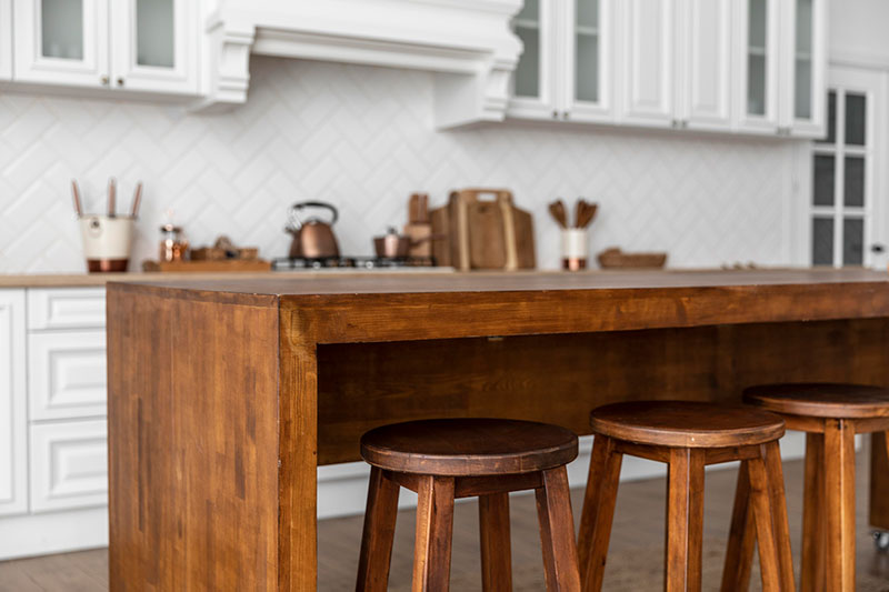 Wooden Kitchen Stools